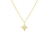 Latelita Polaris Starburst Necklace Gold