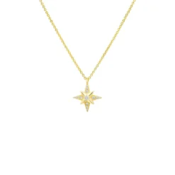 Latelita Polaris Starburst Necklace Gold
