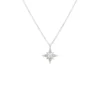 Latelita Polaris Starburst Necklace Silver