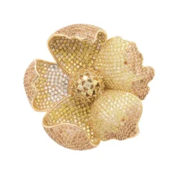 Latelita Poppy Flower Lemon Ring Gold -Cheap Gemiracle Store poppy flower lemon ring gold 872459