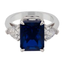 Latelita Rania Rectangle Gemstone Ring Silver Sapphire 9 Latelita Rania Rectangle Gemstone Ring Silver Sapphire -Cheap Gemiracle Store rania rectangle gemstone ring silver sapphire 183141
