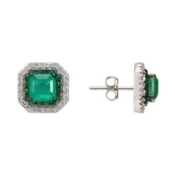 Latelita Rosalind Stud Earrings Silver Colombian Emerald 6 Latelita Rosalind Stud Earrings Silver Colombian Emerald -Cheap Gemiracle Store rosalind stud earrings silver colombian emerald 661240