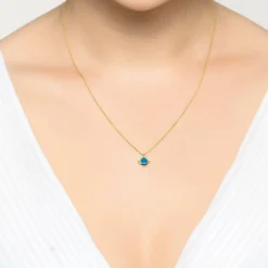 Cheap Gemiracle Store -Cheap Gemiracle Store saturn galactic opalite necklace gold 915833