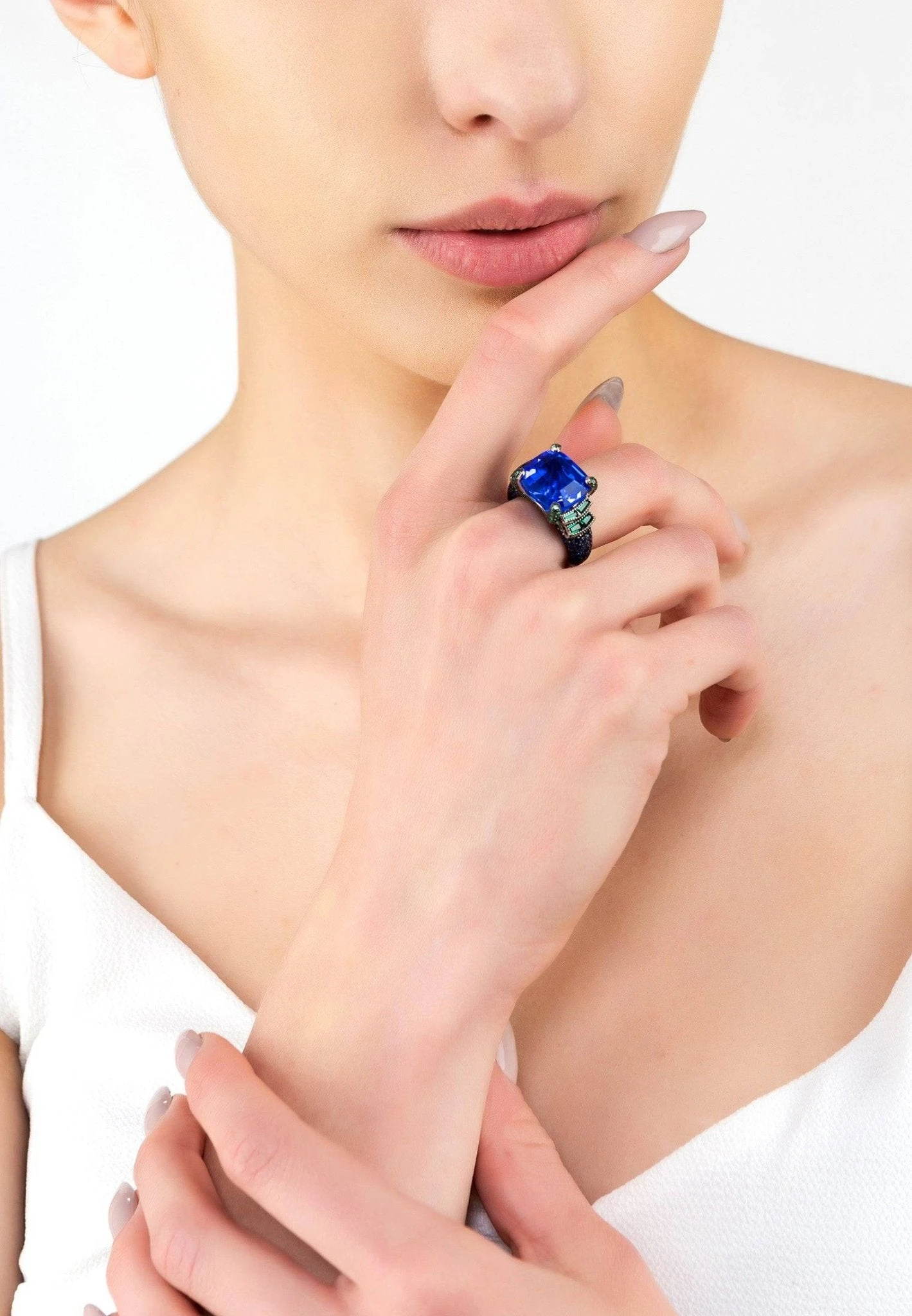 Latelita Seasons Cocktail Ring Fjords Silver 2 Latelita Seasons Cocktail Ring Fjords Silver - Image 2