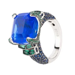 Latelita Seasons Cocktail Ring Fjords Silver