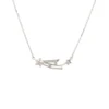 Latelita Shooting Star Necklace Silver