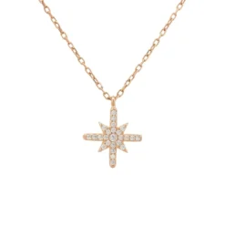 Latelita Sirius Star Necklace Rosegold