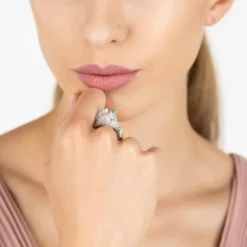 Latelita Unicorn Sparkling Ring Silver 8 Latelita Unicorn Sparkling Ring Silver -Cheap Gemiracle Store unicorn sparkling ring silver 404431