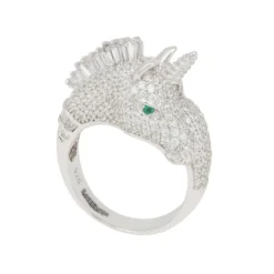 Latelita Unicorn Sparkling Ring Silver 10 Latelita Unicorn Sparkling Ring Silver -Cheap Gemiracle Store unicorn sparkling ring silver 843848