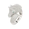 Latelita Unicorn Sparkling Ring Silver