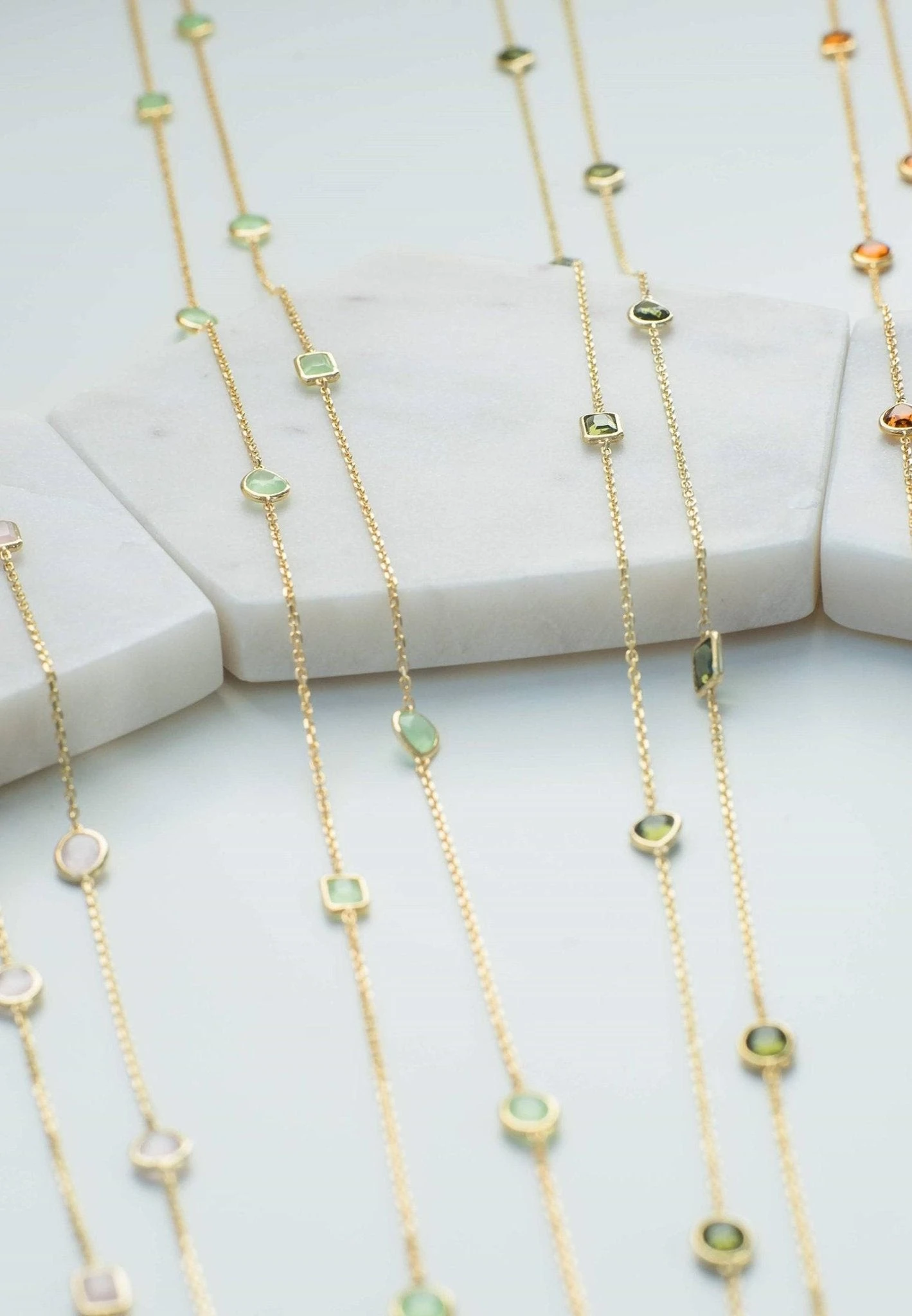 Latelita Venice 120Cm Long Chain Necklace Gold Citrine 2 Latelita Venice 120Cm Long Chain Necklace Gold Citrine - Image 2