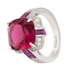 Latelita Windsor Silver Ring Ruby