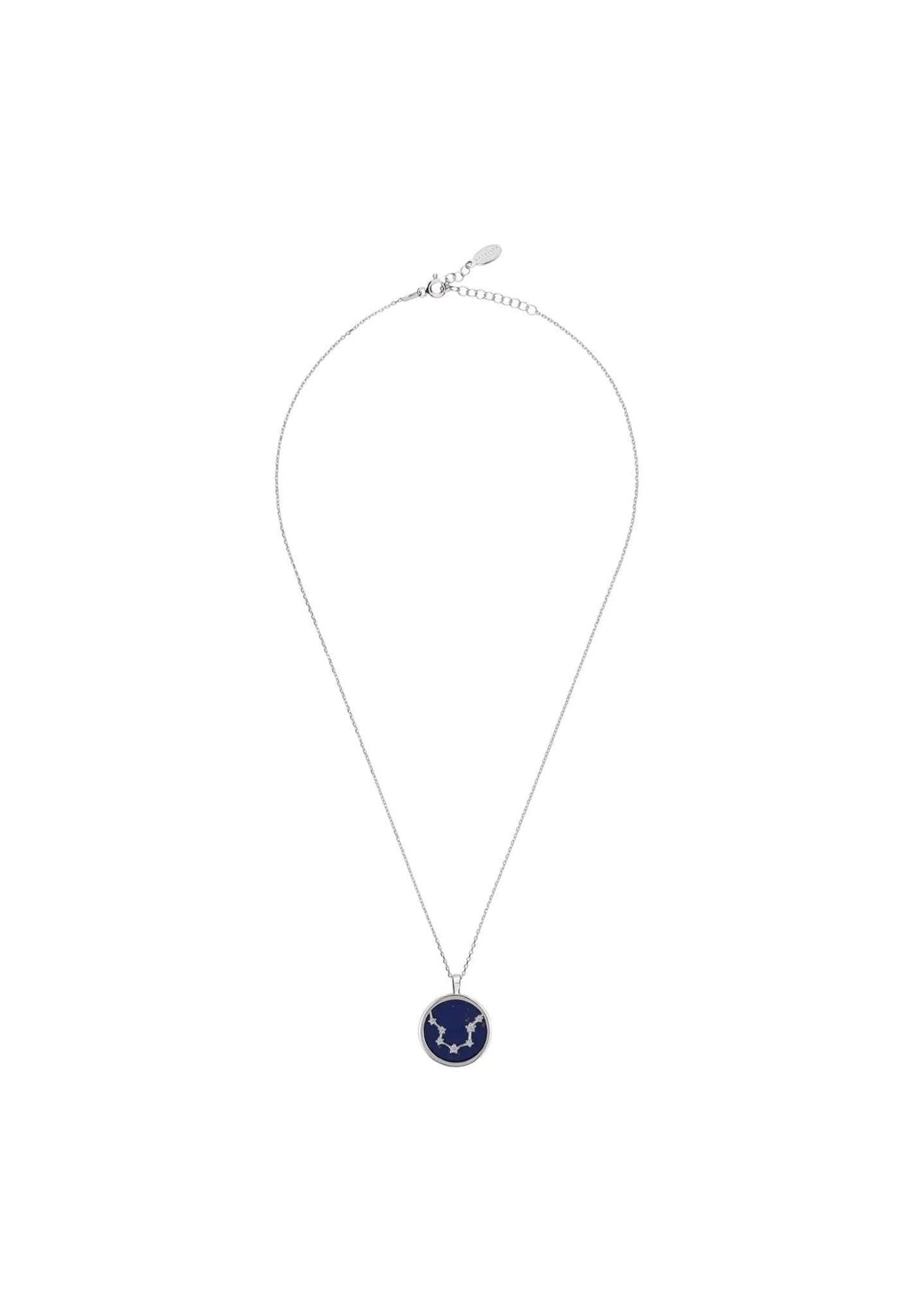 Latelita Zodiac Lapis Lazuli Gemstone Star Constellation Pendant Necklace Silver Aquarius 5 Latelita Zodiac Lapis Lazuli Gemstone Star Constellation Pendant Necklace Silver Aquarius - Image 5