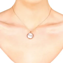 Latelita Zodiac Mother Of Pearl Gemstone Star Constellation Pendant Necklace Taurus -Cheap Gemiracle Store zodiac mother of pearl gemstone star constellation pendant necklace taurus 784492