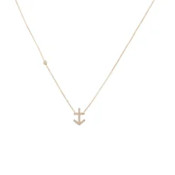 Latelita Zodiac Star Sign Pendant Necklace Rose Gold Sagittarius