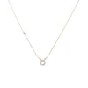 Latelita Zodiac Star Sign Pendant Necklace Rose Gold Taurus